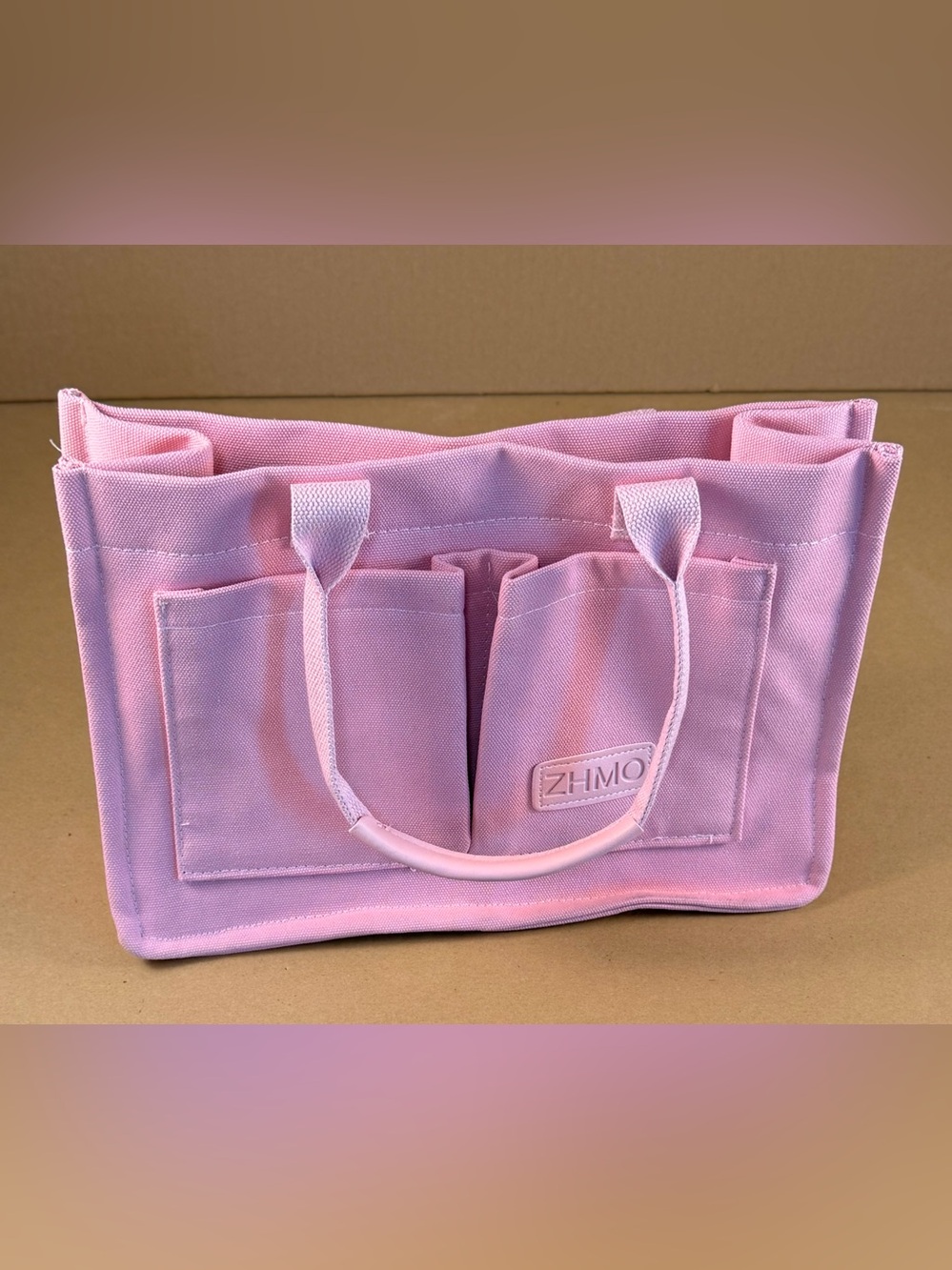 Canvas Tote Bag for Women,Work Laptop Tote Bag No Shoulder Strap